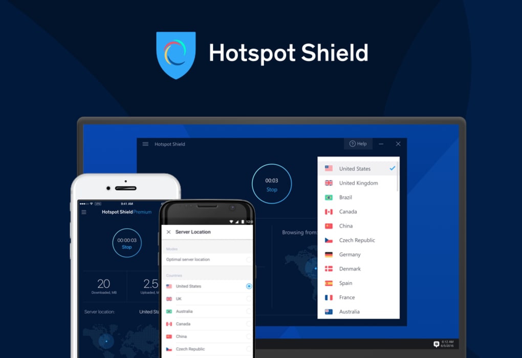 hotspot shield free vpn proxy for mac
